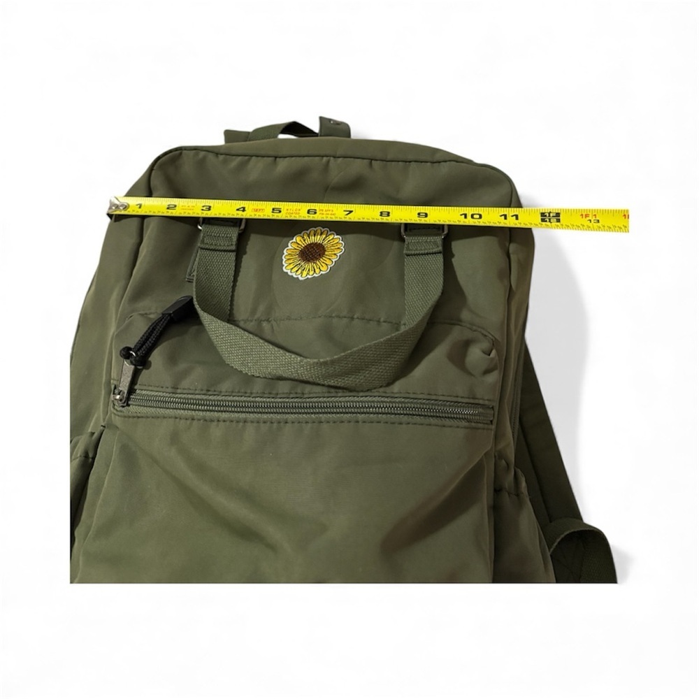 Wild Fable Olive Green Sunflower Backpack - Picture 5 of 7